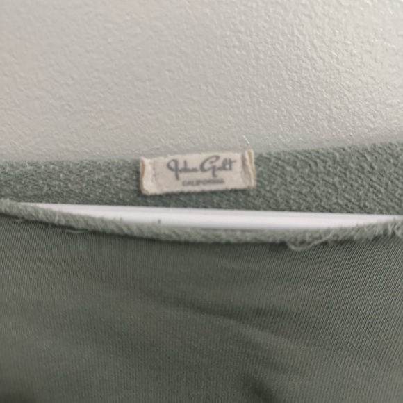 Brandy Melville Off the Shoulder Cropped Crewneck - Picture 2 of 3